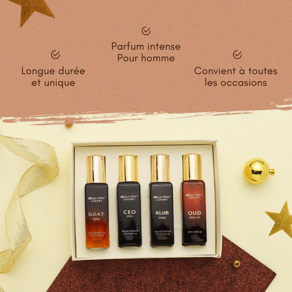 Coffret Parfums Homme - 4 x 20ml