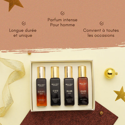 Coffret Parfums Homme - 4 x 20ml